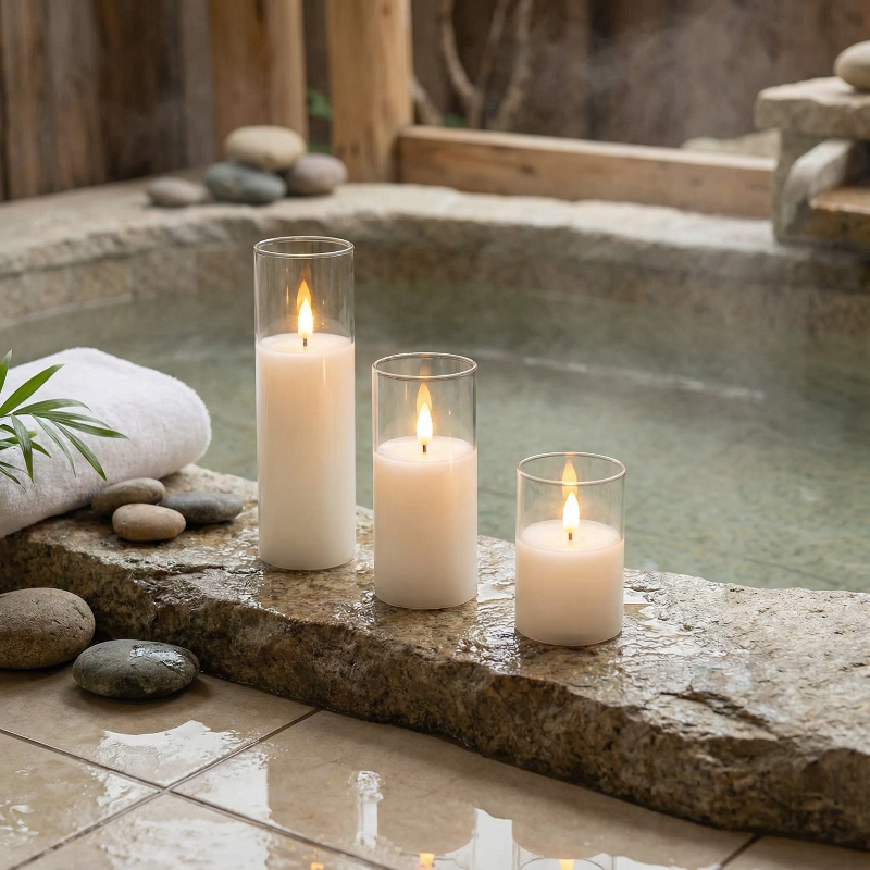 Battery-Powered LED Candle Collection for Ambiance