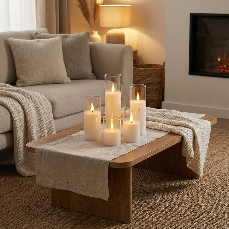 Battery-Powered LED Candle Collection for Ambiance