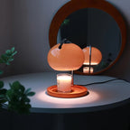 Elegant Glass Wellness Lamp with Candle Warmer