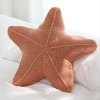 Charming Coastal Starfish Accent Pillow