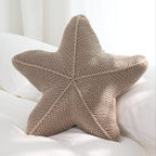 Charming Coastal Starfish Accent Pillow