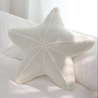 Charming Coastal Starfish Accent Pillow
