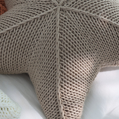 Charming Coastal Starfish Accent Pillow