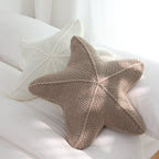 Charming Coastal Starfish Accent Pillow