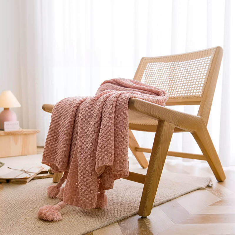Luxurious Soft Knit Acrylic Blanket