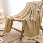Luxurious Soft Knit Acrylic Blanket