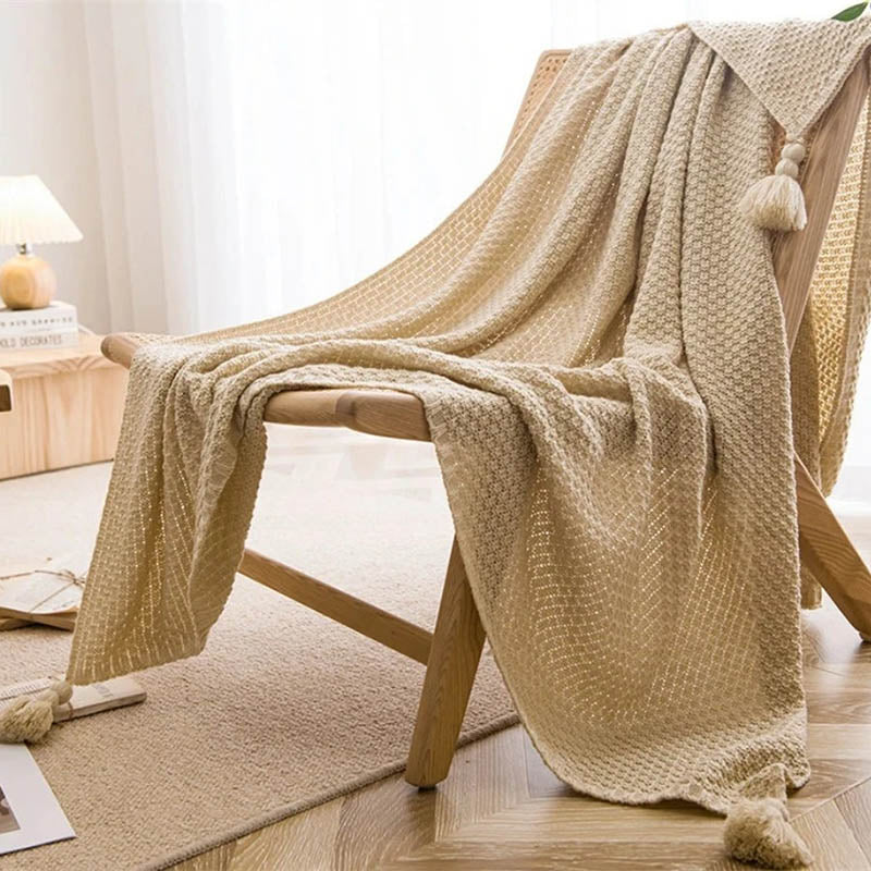 Luxurious Soft Knit Acrylic Blanket
