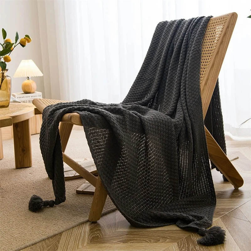 Luxurious Soft Knit Acrylic Blanket