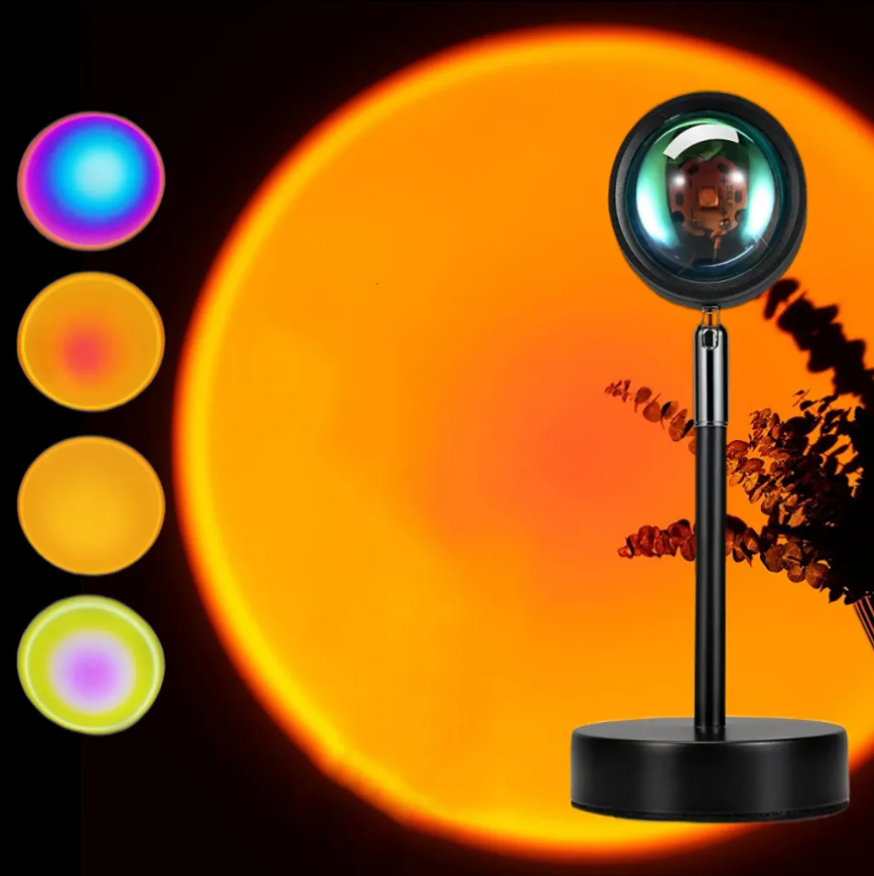 Enchanting Multicolor Sunset Projector Lamp