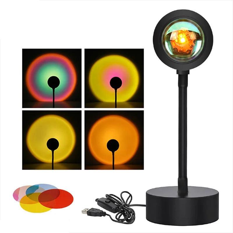 Enchanting Multicolor Sunset Projector Lamp