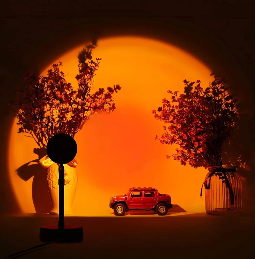 Enchanting Multicolor Sunset Projector Lamp