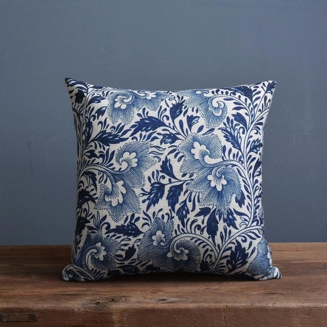 Elegant Cotton-Linen Decorative Pillow Cover