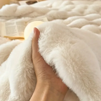 Soft and Warm Plaid Blanket with Sleeves – Ideal for Sofa and Bed