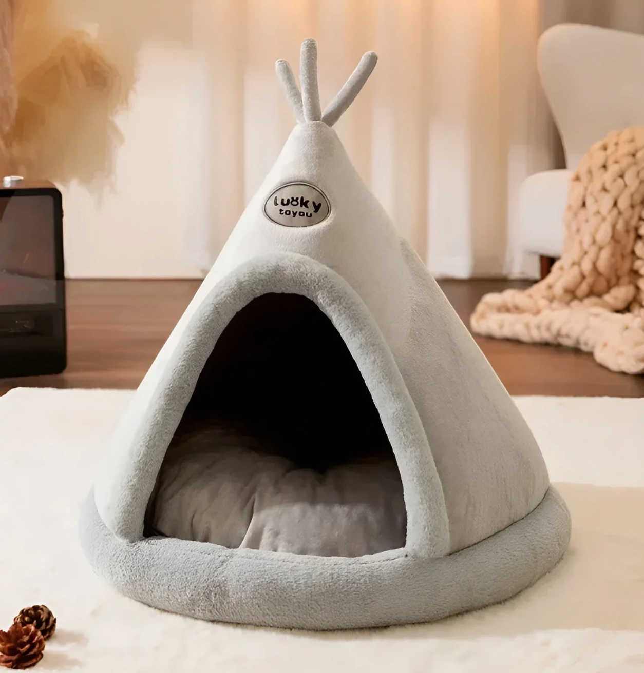 Luxurious Soft Pet Resting Pod