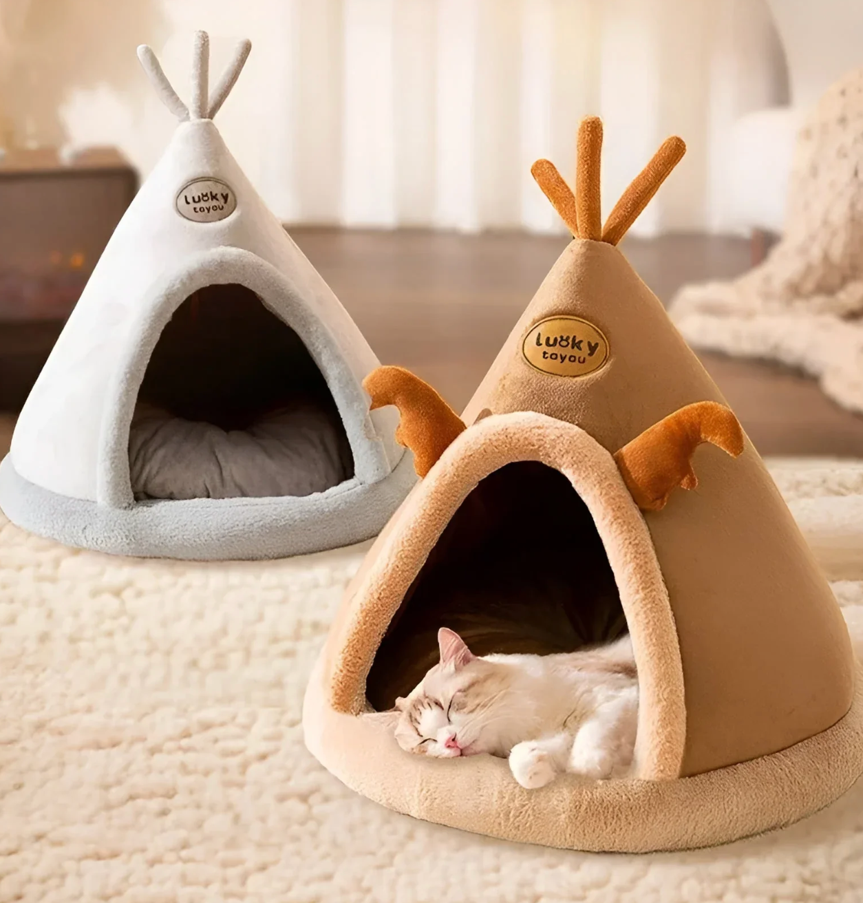 Luxurious Soft Pet Resting Pod