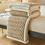 Luxurious Bubble Fleece Throw Blanket