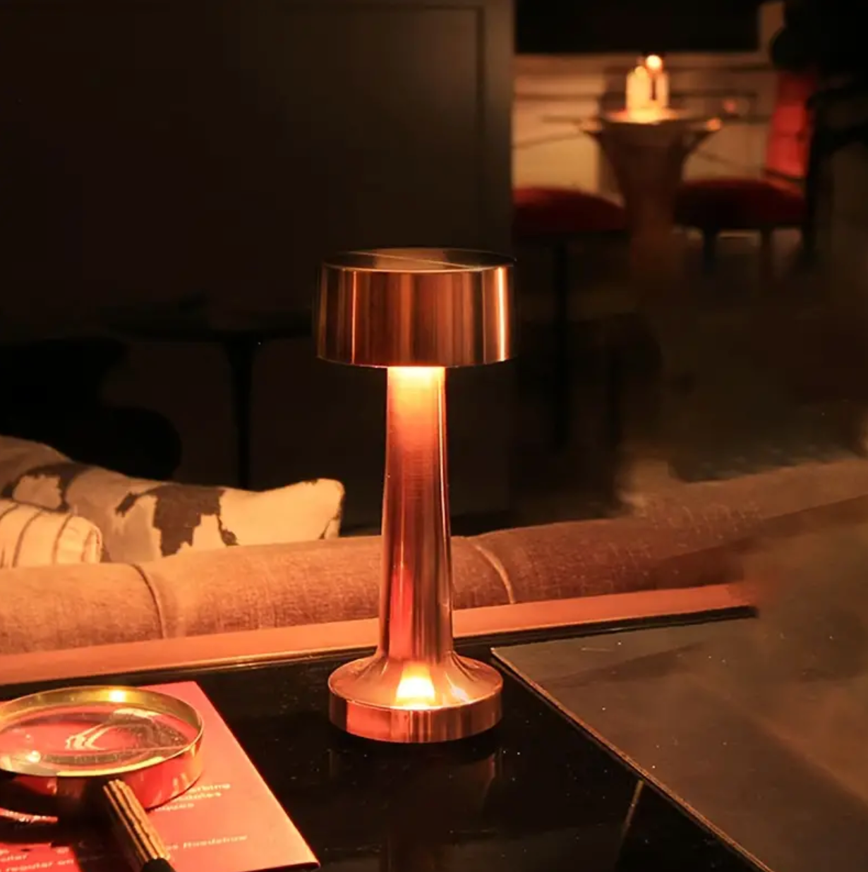 Stylish Touch-Activated LED Table Lamp