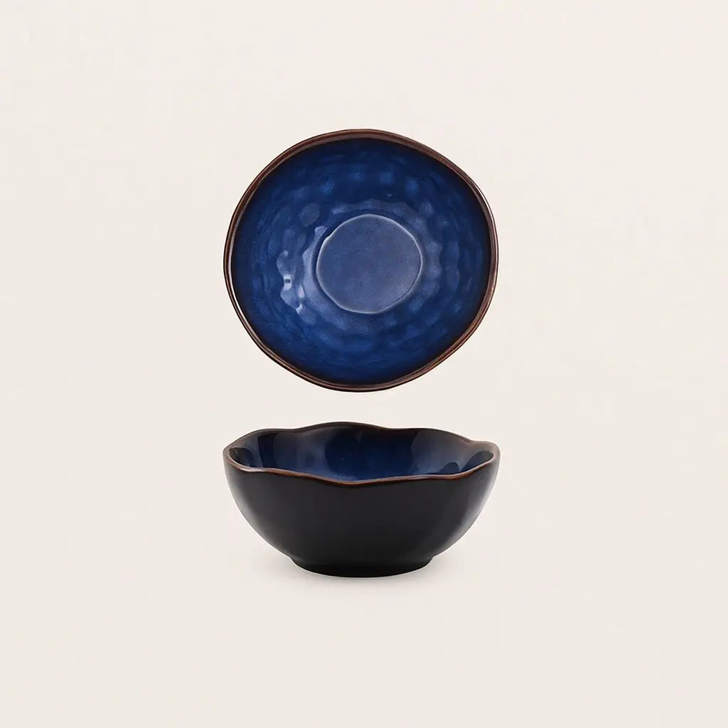 Artisan Deep Bowl with Unique Handcrafted Design