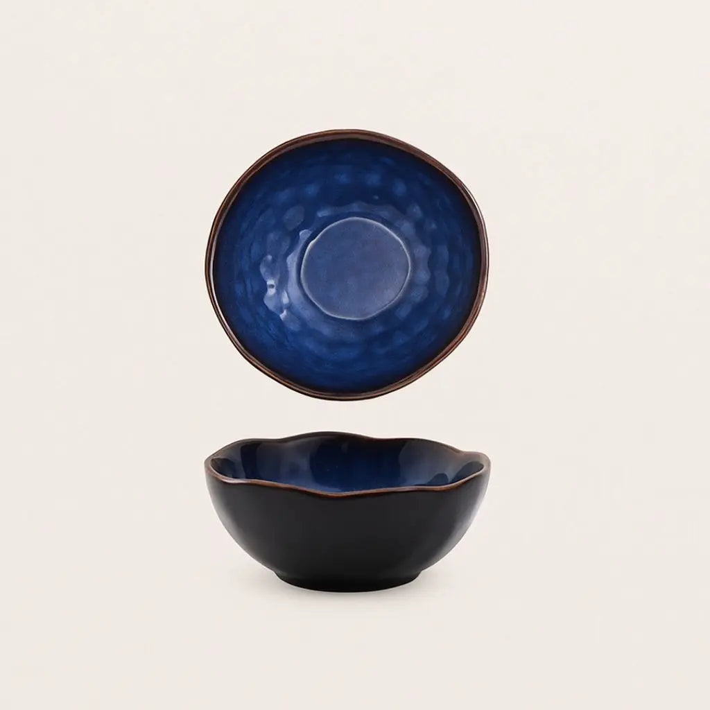 Artisan Deep Bowl with Unique Handcrafted Design