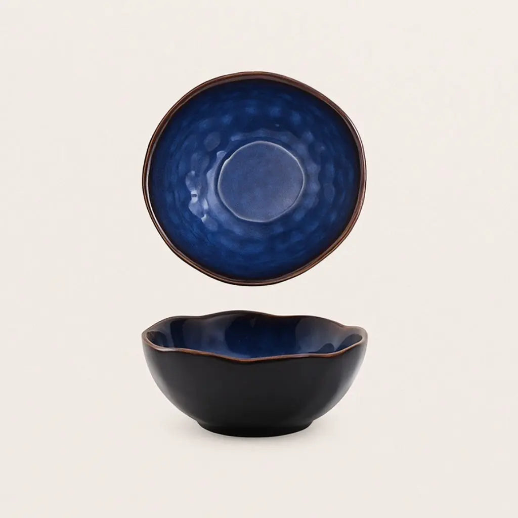 Artisan Deep Bowl with Unique Handcrafted Design