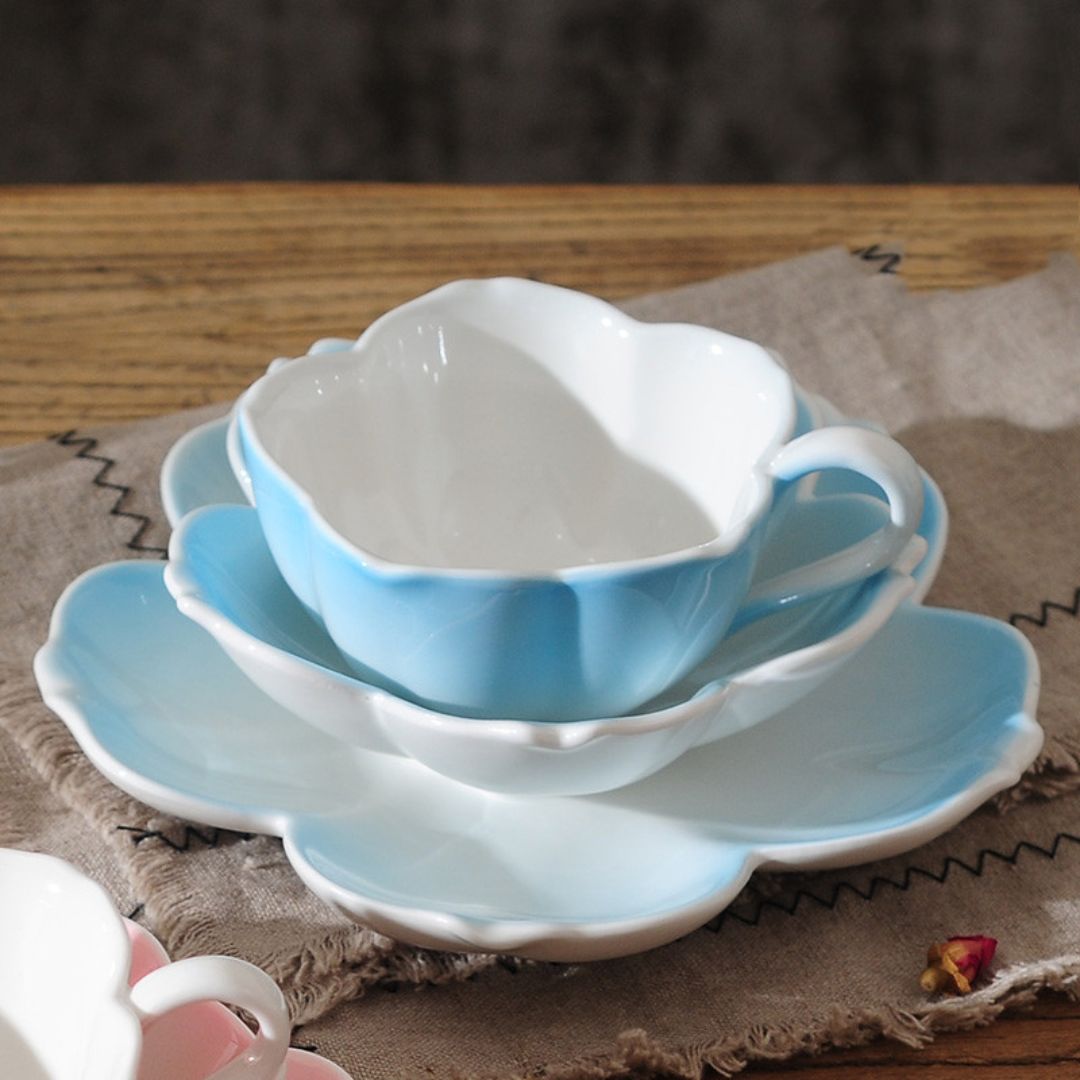 Serenity Floral Porcelain Tea Set