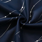 Contemporary Wave Blackout Drapes for Modern Living