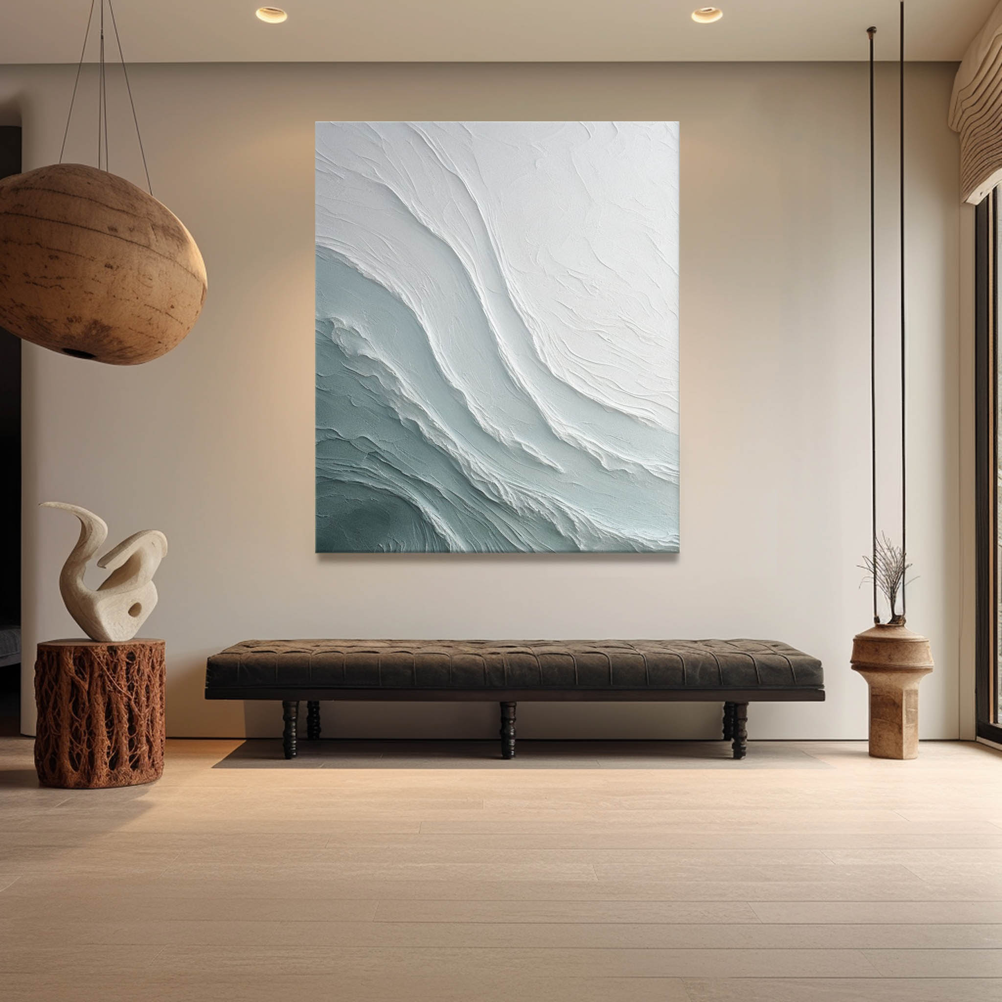 Personalized Large Landscape Canvas Art – Hand-Painted on Quality Linen