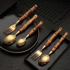 Bamboo Elegance Cutlery Collection