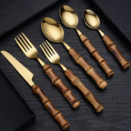 Bamboo Elegance Cutlery Collection