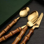 Bamboo Elegance Cutlery Collection