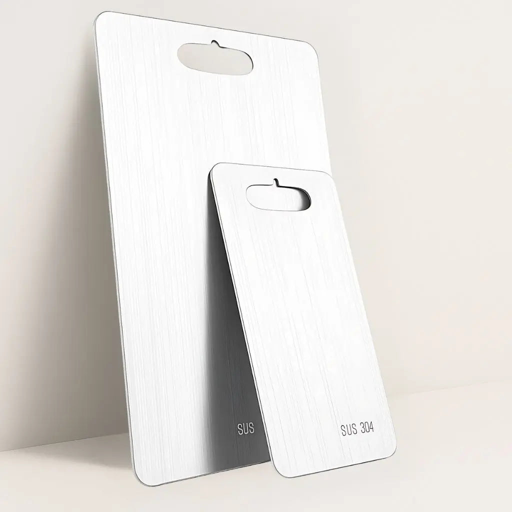 TitaniumPro Stainless Steel Food Prep Board