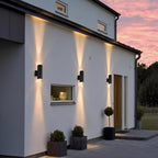 Contemporary Waterproof Outdoor Wall Light – Cylindrical Design
