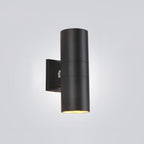 Contemporary Waterproof Outdoor Wall Light – Cylindrical Design