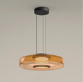 Modern LED Hanging Lamp with Layered Glass Design