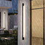 Outdoor Wall Light with Vertical LED Design