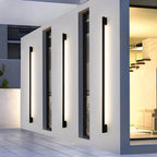 Outdoor Wall Light with Vertical LED Design