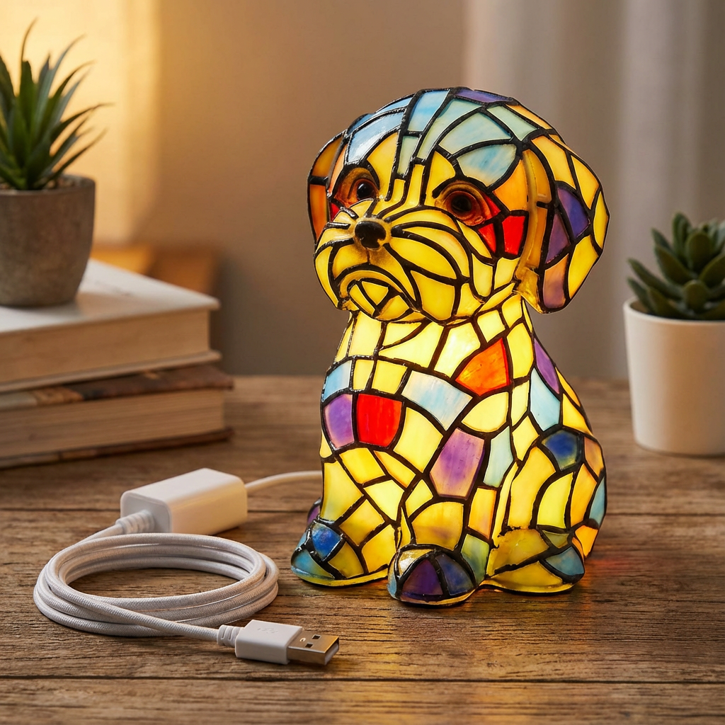 Modern Resin Figurine Table Lamp for Ambient Home Lighting
