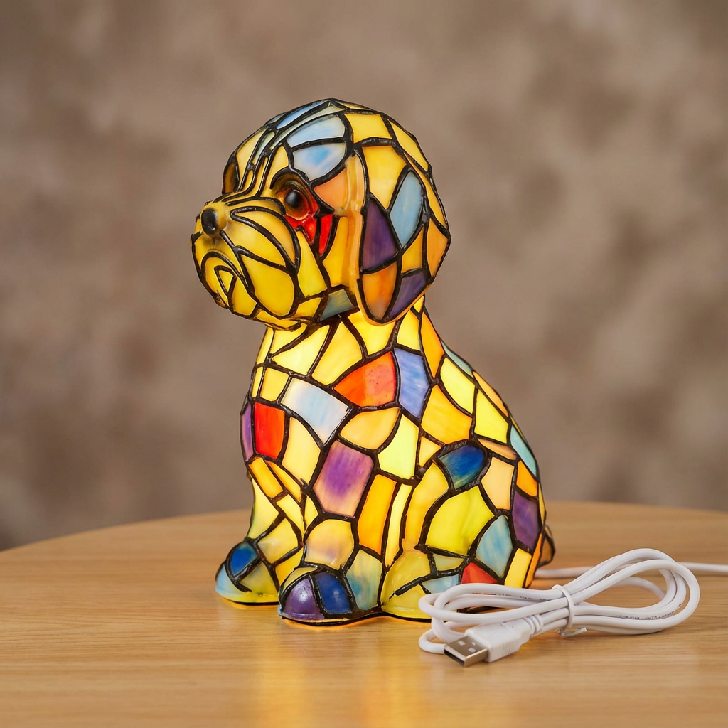 Modern Resin Figurine Table Lamp for Ambient Home Lighting