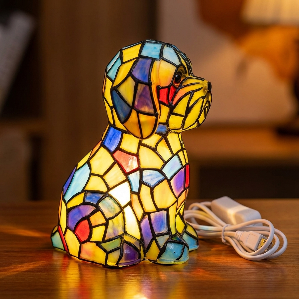 Modern Resin Figurine Table Lamp for Ambient Home Lighting
