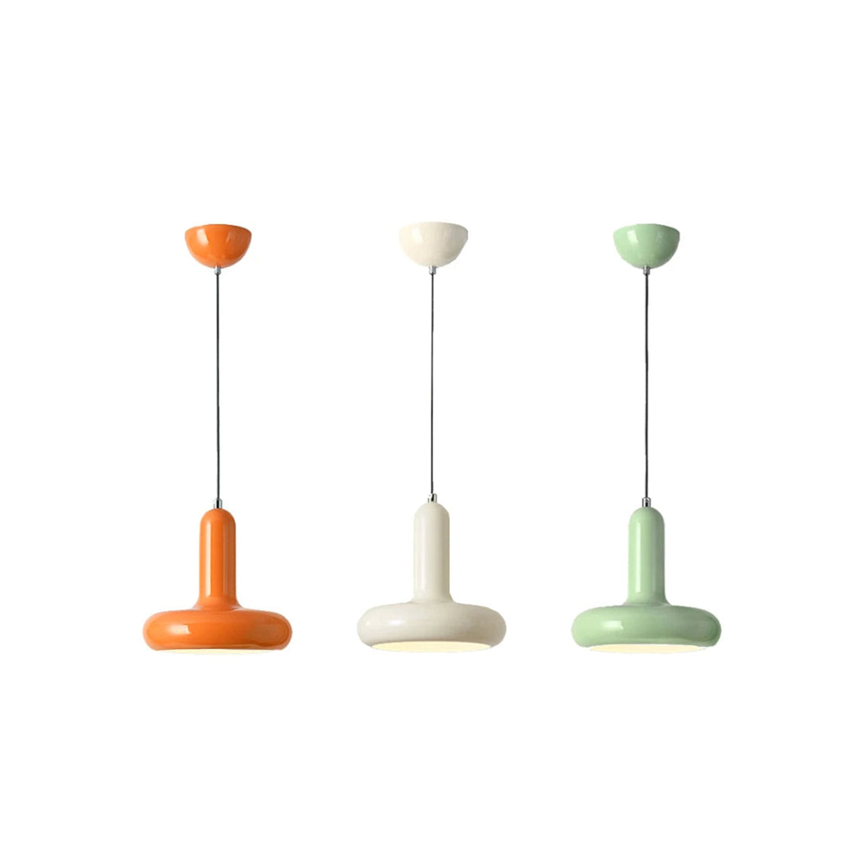 ChromaGlow Mid-Century Pendant Light - Stylish Ceiling Fixture