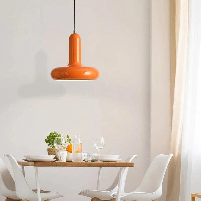 ChromaGlow Mid-Century Pendant Light - Stylish Ceiling Fixture