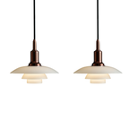 Layered Pendant Light in Scandinavian Design