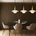 Layered Pendant Light in Scandinavian Design