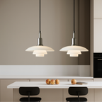 Layered Pendant Light in Scandinavian Design