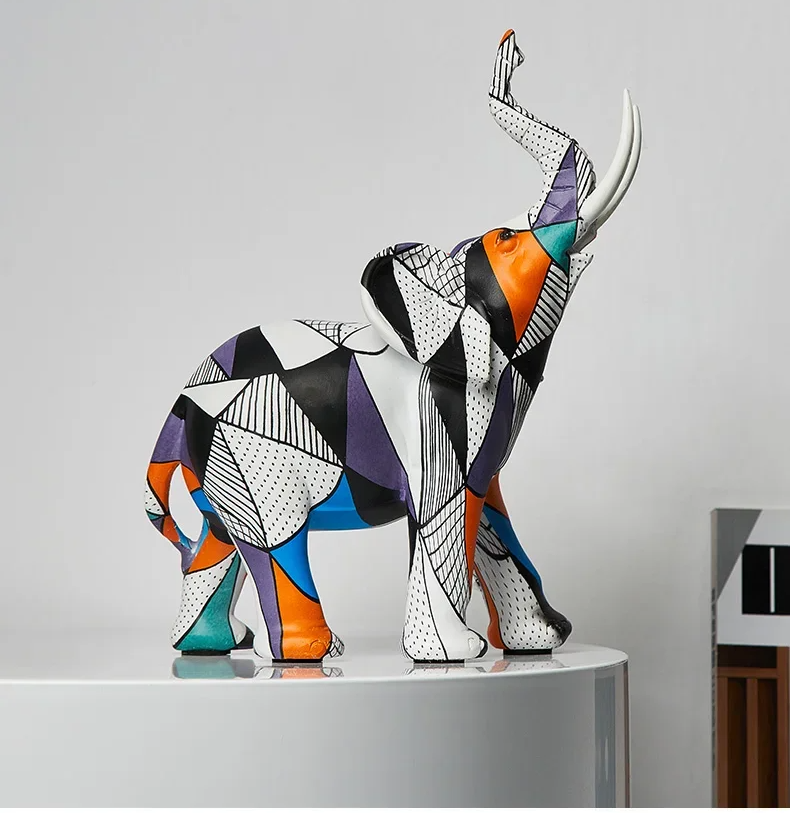Vibrant Elephant Art Pieces for a Lively Home