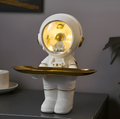 LED Lighted Astronaut Tray – Chic Organizer for Keys and Essentials