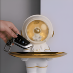 LED Lighted Astronaut Tray – Chic Organizer for Keys and Essentials