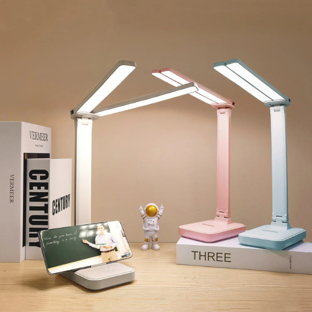 Adjustable LED Study Light with Touch Control for Desk
