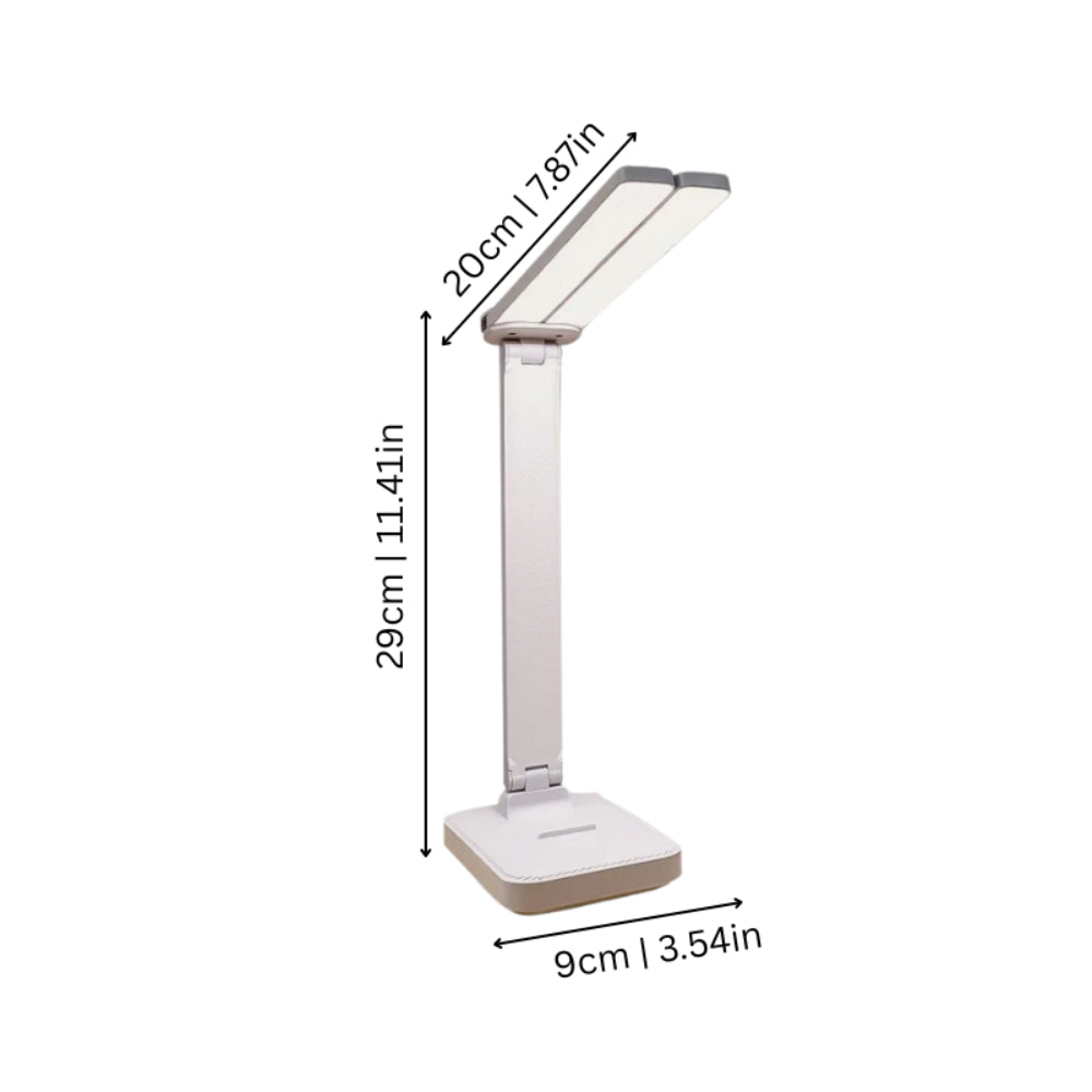 Adjustable LED Study Light with Touch Control for Desk