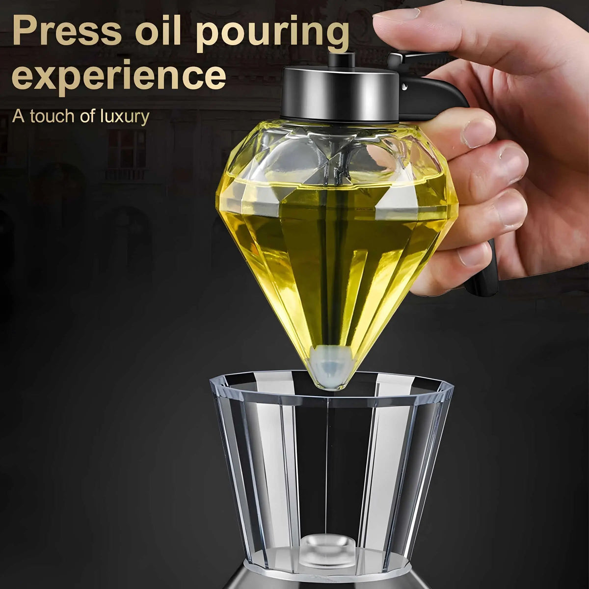 PristineFlow - Stylish 200ml Glass Dispenser